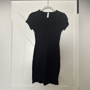 ALO Yoga Goddess Ribbed Mini Dress